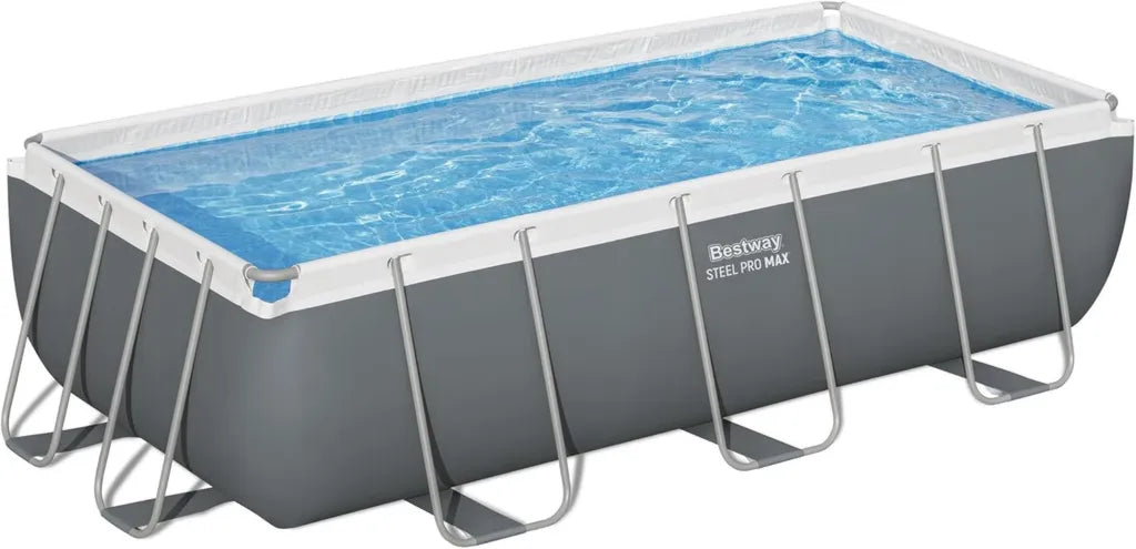 Piscina Fuoriterra Steel Pro Max 404x201x100 cm di Bestway