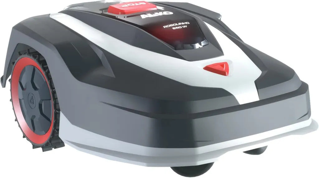 AL-KO Robolinho 550 W Tagliaerba Robotizzato - Pendenza 45%, Lame Doppie, Larghezza di Taglio 20cm, Area 550mq