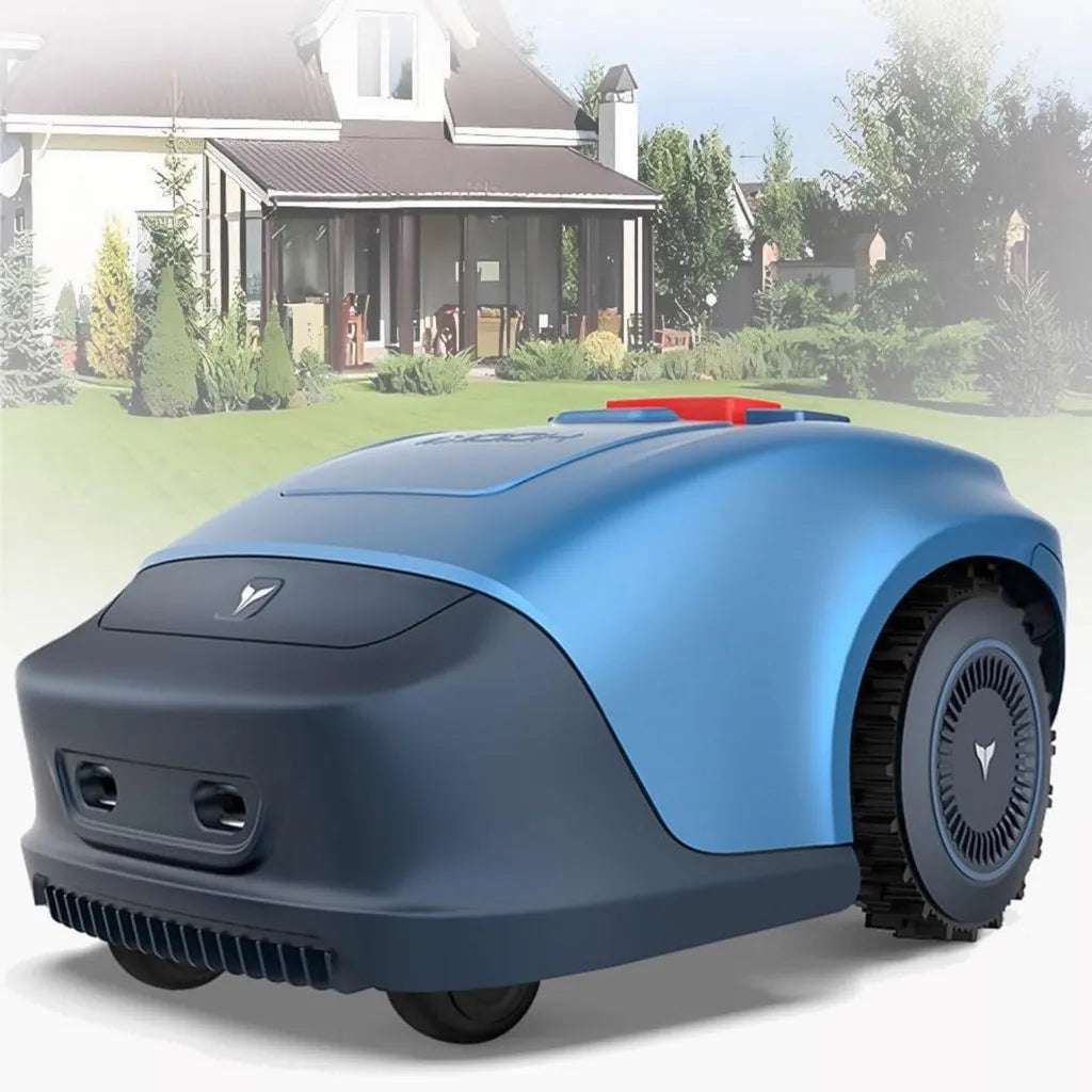 Tosaerba Robotizzato con Controllo App, Adatto per Giardini Fino a 1000 m², Gestisce Pendenze Fino al 33%, Taglio da 18 cm