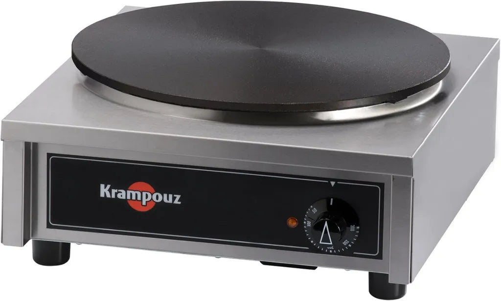 Crepiera Elettrica KRAMPOUZ 230V, 35 cm di Diametro