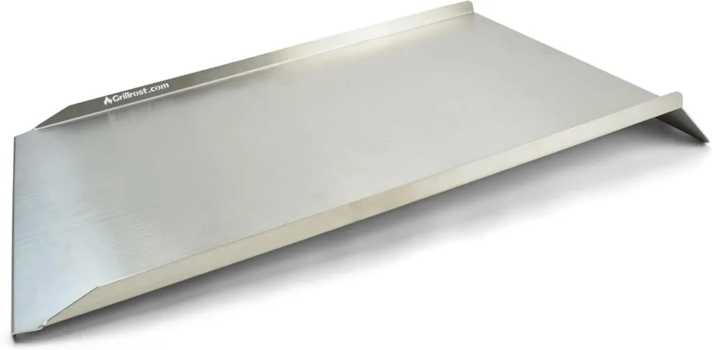 Piastra Universale in Acciaio Inox per Grill e Affumicatori a Pellet