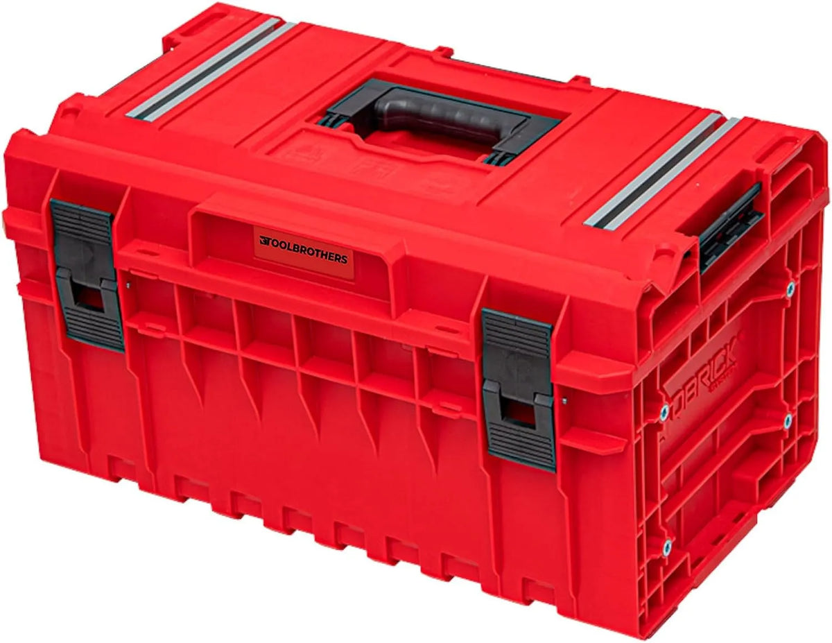 Valigetta portautensili e cassetta degli attrezzi – ONE 350, RHINO, modulare, 585 × 385 × 320 mm, 38 l, rosso