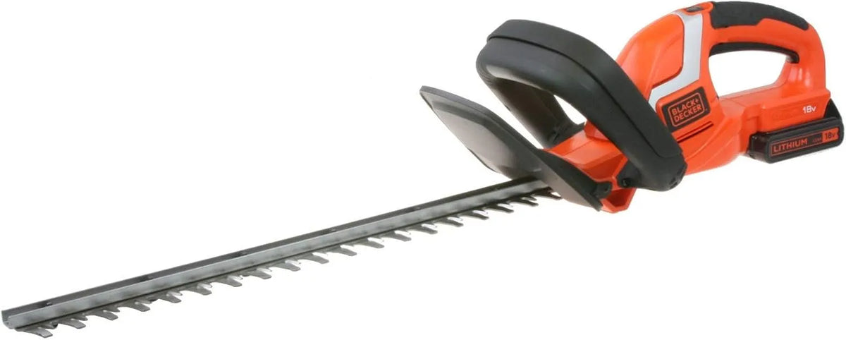 BLACK+DECKER GTC1845L Tagliasiepi per sagomare con tagli netti siepi e arbusti: a batteria, 18 V, nero
