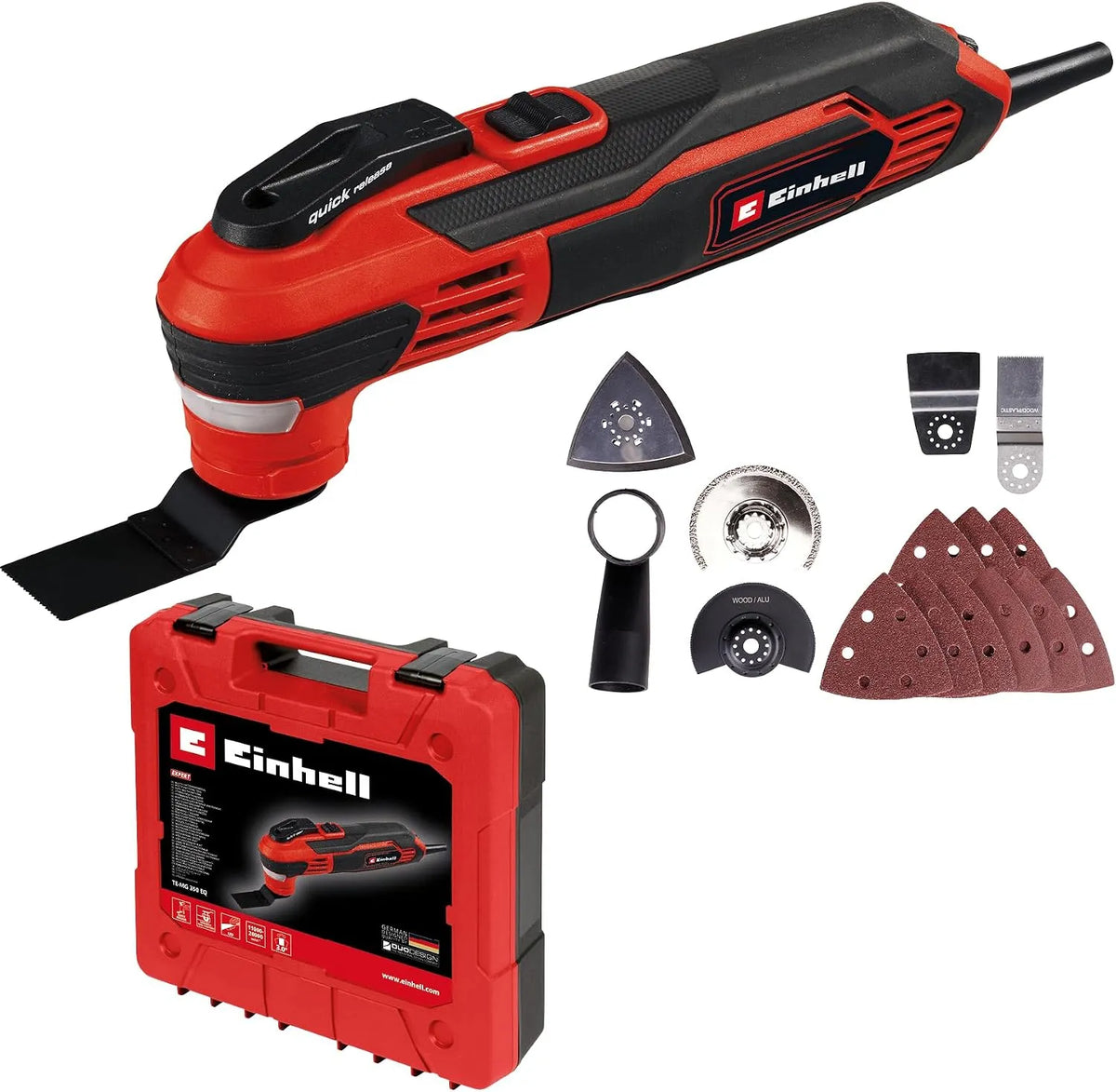 Einhell MG 350 Utensile multifunzione TE-MG 350 EQ 350 W: display LED