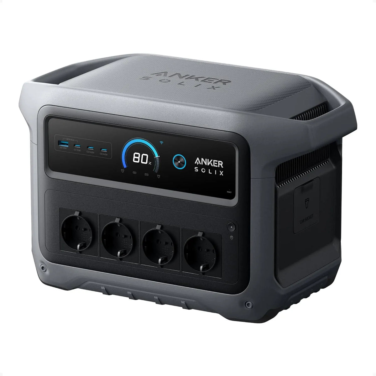 Anker SOLIX C1000 Power station portatile e generatore solare, 1024Wh, 2000W, 3000W, alimentazione solare