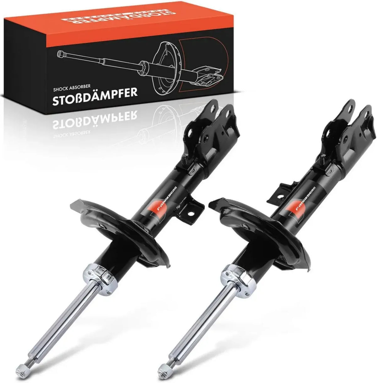 Set Ammortizzatori Anteriori per Outlander II C-Crosser