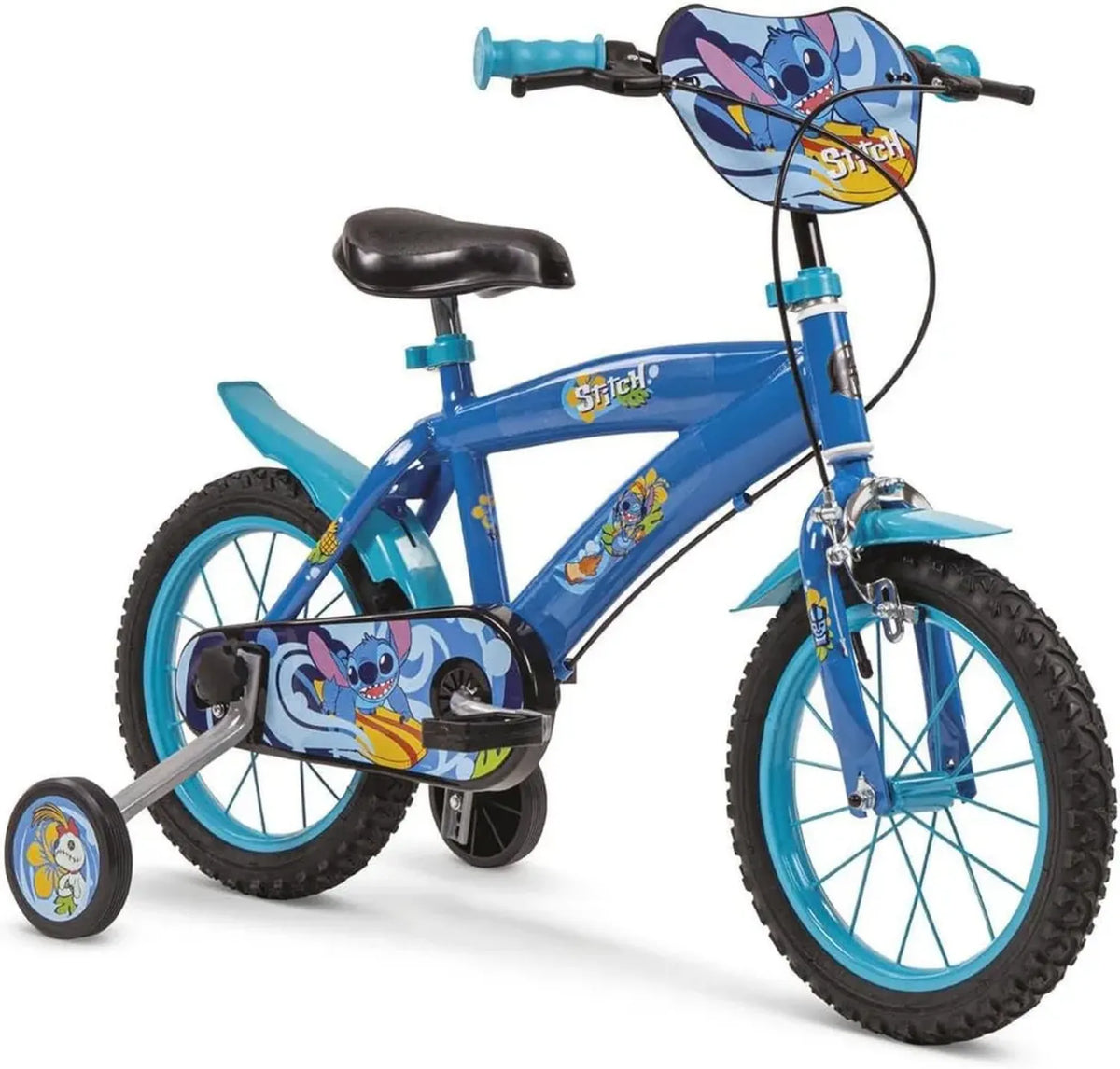 Bicicletta per Bambini Stitch 14 Pollici (4-6 Anni)