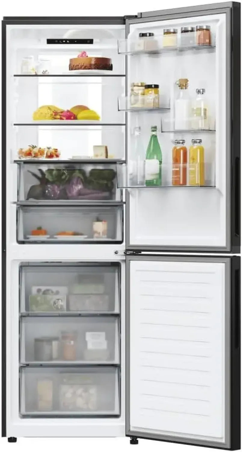 Candy Frigorifero Combinato 355L No Frost Nero Classe E