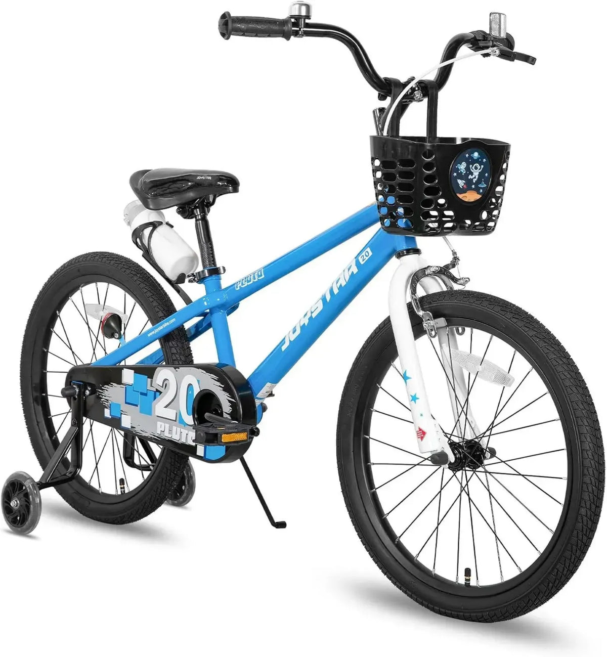 Bicicletta JOYSTAR Pluto per Bambini 2-11 Anni con Ruote Allenamento e Cestino