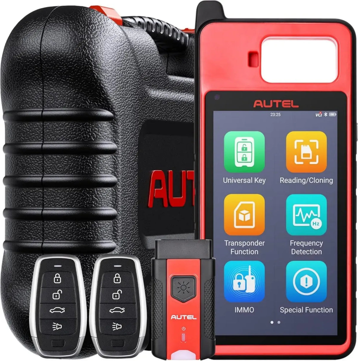 Programmatore Chiavi Autel MaxiIM KM100E, Compatibile con IM508/IM608, Generazione Rapida Chiavi, Funzione IMMO Avanzata, Lettura/Scrittura Chip, con APB112
