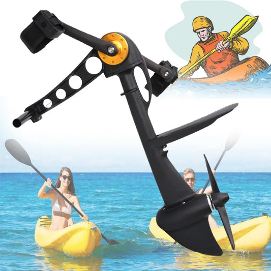 Sistema di Pedali per Kayak, potente propulsore per manovre fluide su kayak e paddle gonfiabili