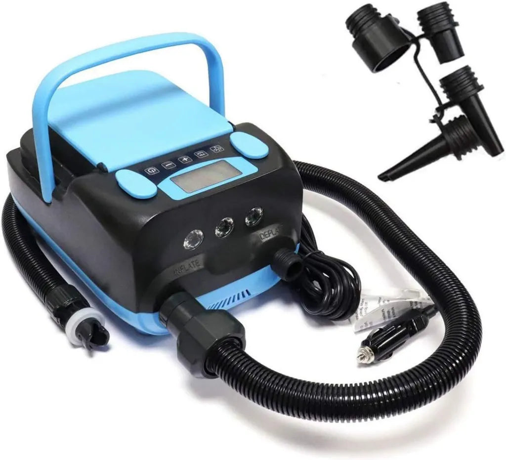 Pompa Elettrica Portatile per Adulti, Colore Azzurro, Misura Universale