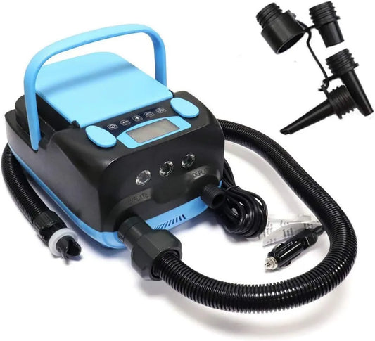 Pompa Elettrica Portatile per Adulti, Colore Azzurro, Misura Universale