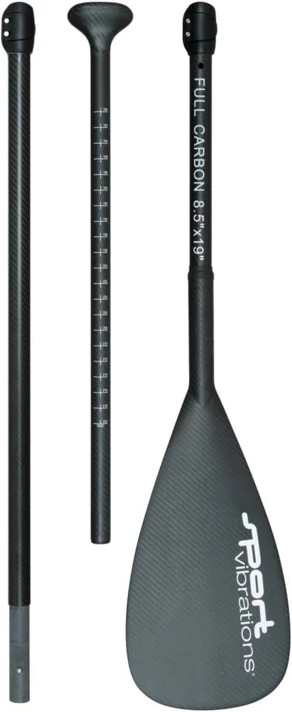 Pagaia SUP in Carbonio, 3 Pezzi, Leggera 703g, Antiscivolo e Resistente
