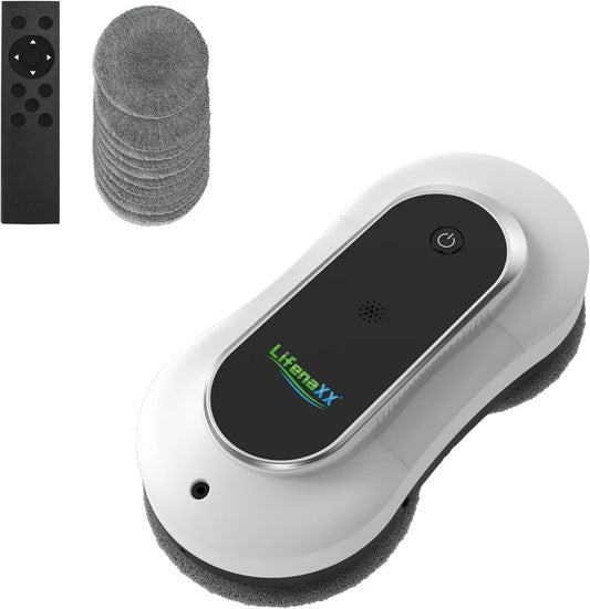 Robot lavavetri Lifenaxx LX-055, potente aspirazione 2800 PA, serbatoio 70 ml, con telecomando e 2 ugelli