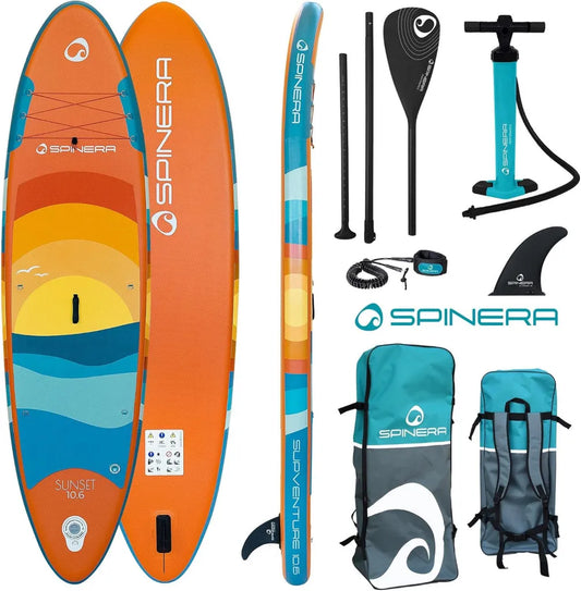 Tavola da SUP Spinera Supventure Sunset 10'6' - Set Completo