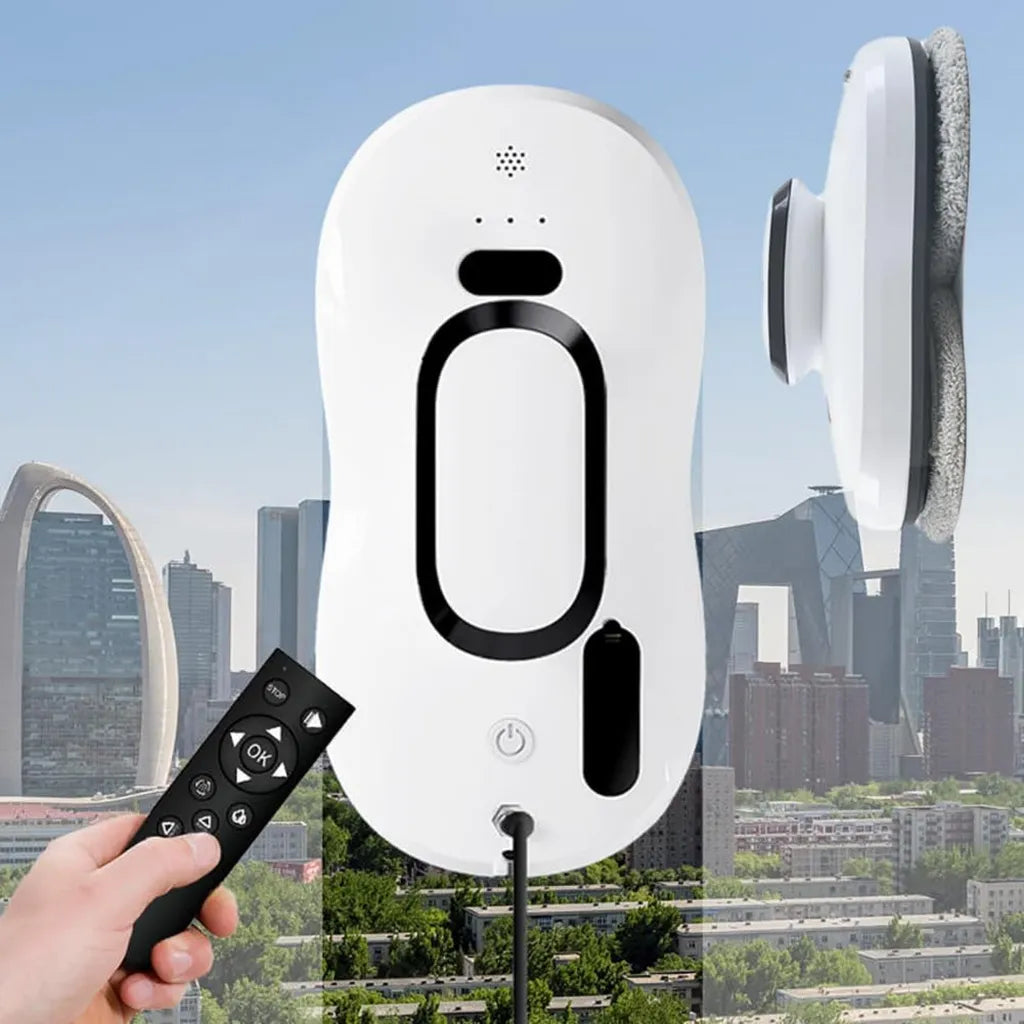 Robot Lavavetri Elettrico 5600pa con Telecomando, Sicurezza e Rilevamento Intelligente