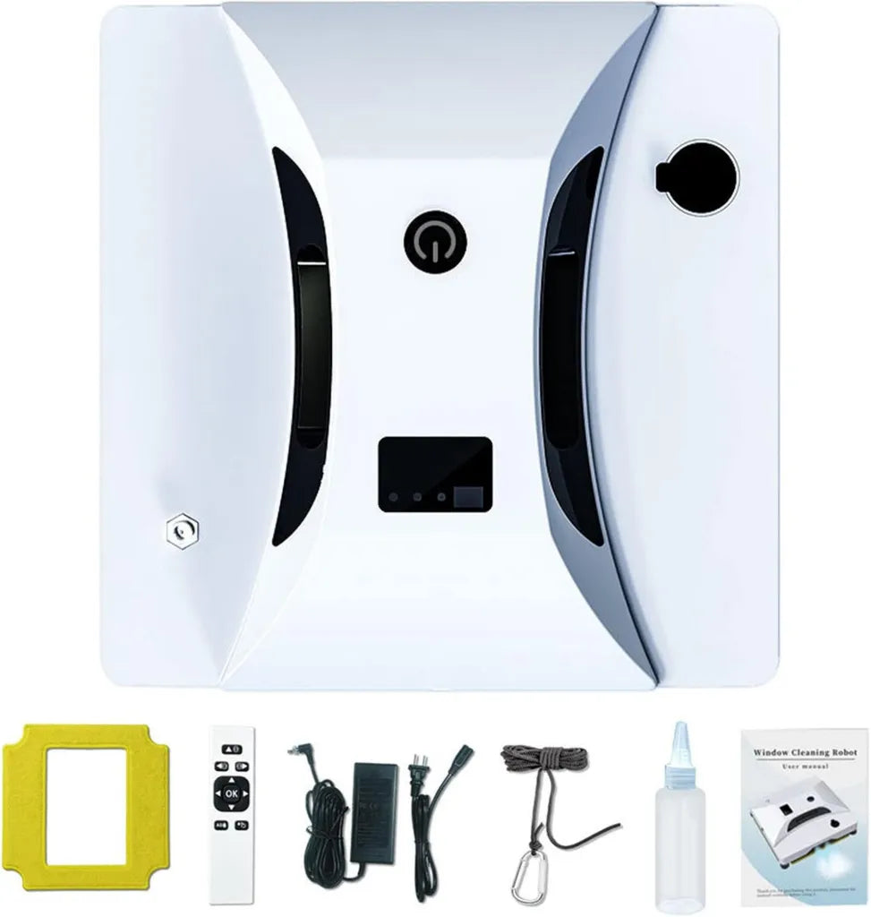 NYANS Robot Lavavetri Automatico con Spray d'Acqua Intelligente e Forte Aspirazione