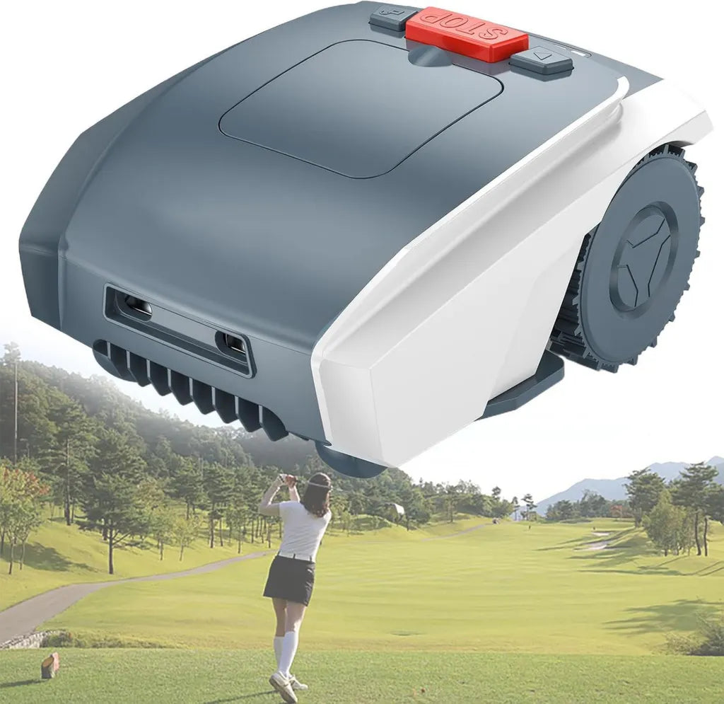 Robot Rasaerba Intelligente con Tecnologia Silenziosa, Altezza Regolabile 20-55 mm, Adatto per Pendenze fino a 25% per Aree di 0,4 Acri