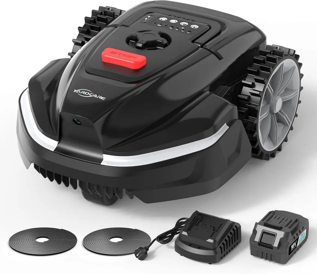 Robot Rasaerba Intelligente YARDCARE V3 con Navigazione AI e Controllo App