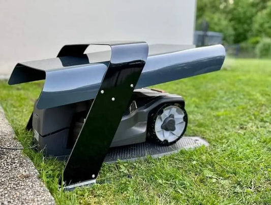 Ricovero per Robot Tagliaerba One 1.0 per Husqvarna Automower, Tetto in Alluminio, Protezione Intemperie