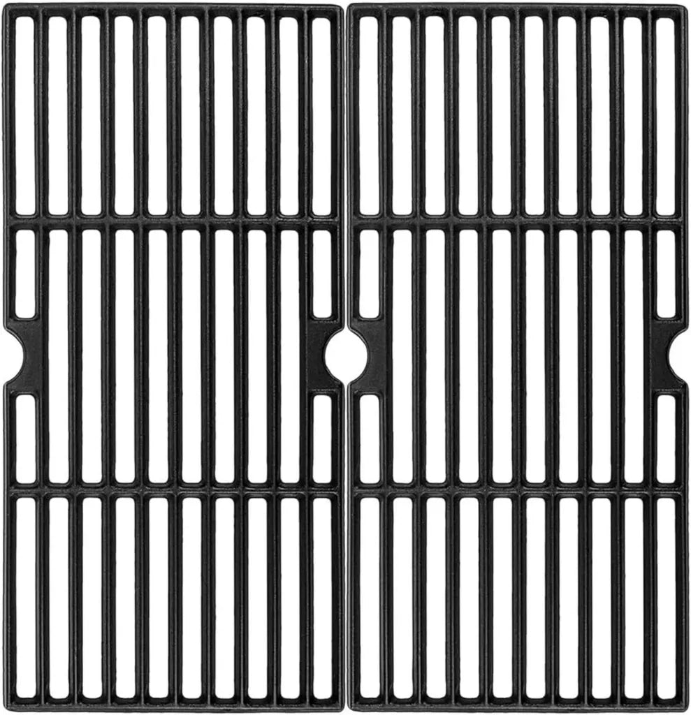 Griglie in ghisa 43x21 cm per barbecue compatibili Charbroil e altri modelli