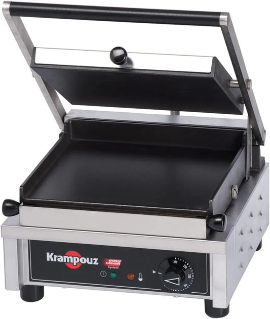 Griglia Barbecue Compatta Krampouz 1880W con Superficie Liscia