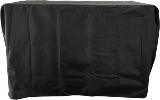Copertura impermeabile per stazione pizza con protezione UV e cinghie regolabili, 145x66x96 cm, nero