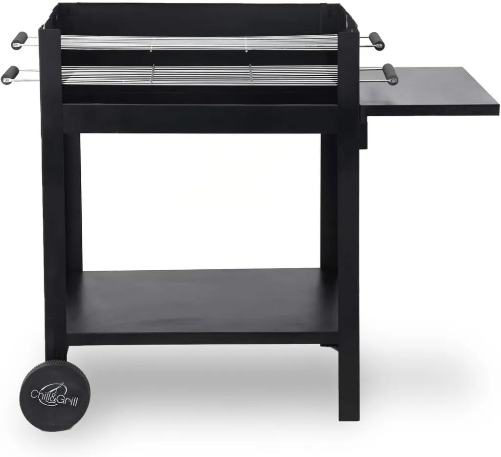Griglia Barbecue Portatile Lambada Senza Viti, Nero
