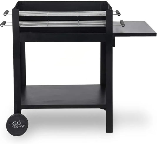 Griglia Barbecue Portatile Lambada Senza Viti, Nero