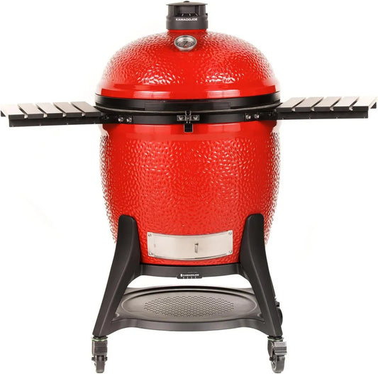 Kamado Joe Classic III - Barbecue in Ceramica 61cm, Rosso