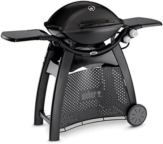Griglia a Gas Weber Q3000 con Carrello, 6350W, Nero