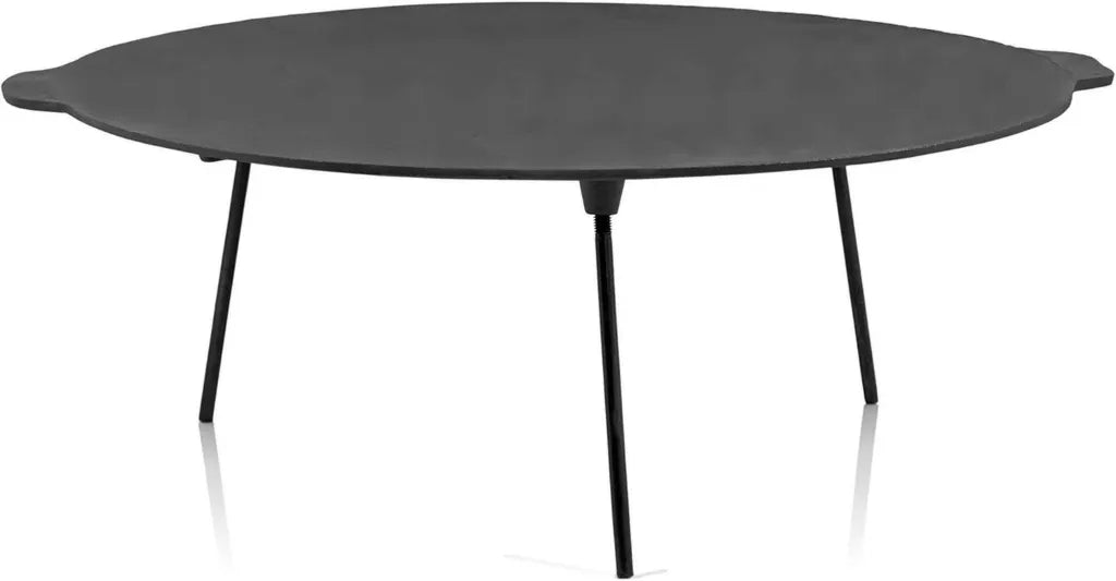 Griglia in Ghisa BBQ-Toro 60 cm, Rotonda con 3 Piedi, Adatta per Forno Olandese