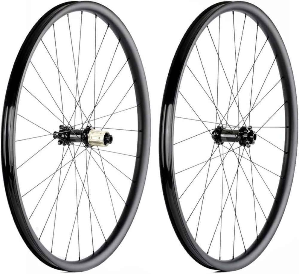 Set Ruote MTB 29' Carbonio con Freno a Disco, Compatibile 12 Velocità