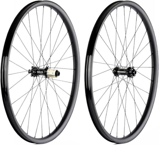 Set Ruote MTB 29' Carbonio con Freno a Disco, Compatibile 12 Velocità