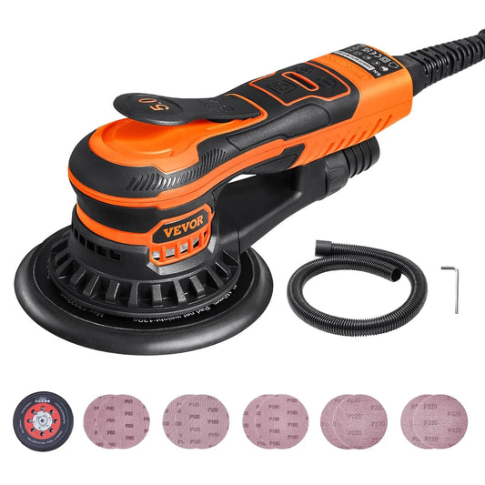 VEVOR Levigatrice elettrica: PRM, motore brushless, 150 mm, 350 W