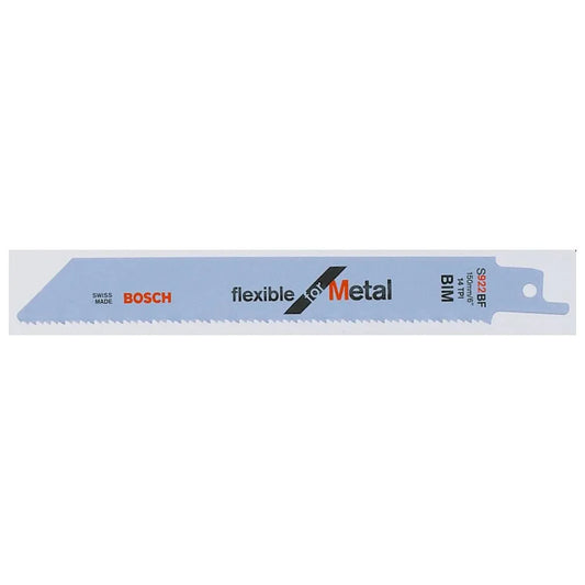 Bosch Sega universale e sega a gattuccio, in metallo, uso professionale, 150 × 19 × 0.9 mm, per la lavorazione del metallo