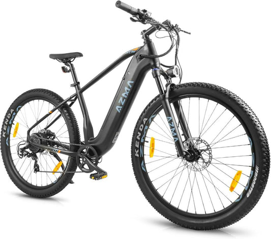 Bicicletta Elettrica Powerme, 27.5'/29' Unisex, Batteria Rimovibile 36V/48V, Autonomia 100-140 km, 8 Velocità, Ideale per MTB e Uso Urbano