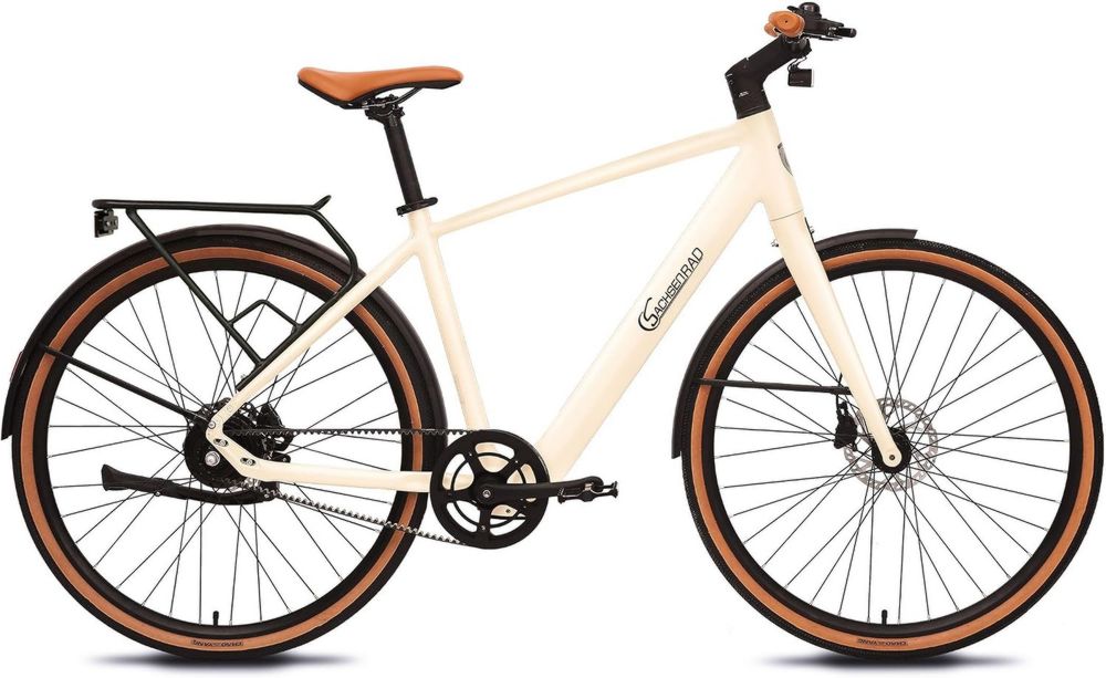 Bici Elettrica Urbana Roma II, Leggera e Versatile, Sensore di Coppia, Assistenza Pedalata, Design Elegante Unisex