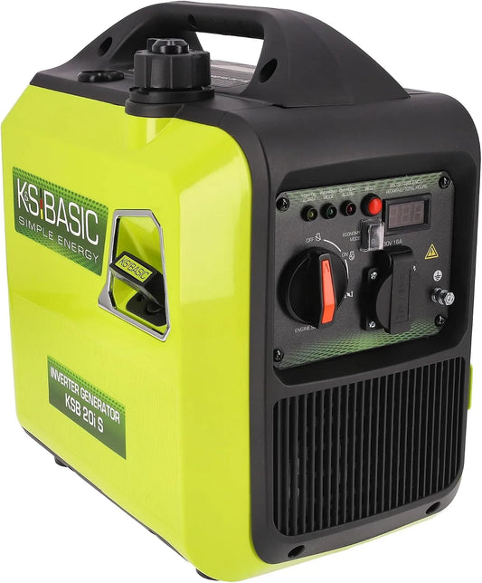K&S BASIC Inverter CC-CA e convertitore di tensione, 2000 W, 1,8 kW, onda sinusoidale pura, tecnologia inverter, con display digitale, 230 V