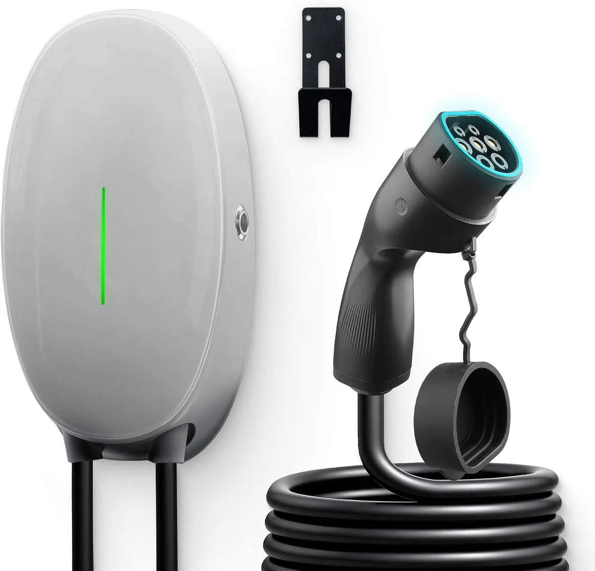 Wallbox per auto elettrica e caricatore EV portatile, Tipo 2, 7KW, 32A, 6M