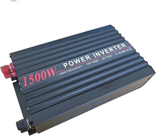 Inverter CC-CA e convertitore di tensione, alimentazione solare, 1500 w, 12 v, 24 v, 36 v, onda sinusoidale pura