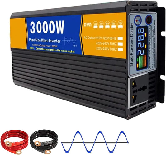 Inverter CC-CA e convertitore di tensione, 12V, 72V, 110V, 220V