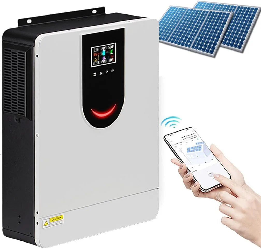 Regolatore di carica solare e regolatore MPPT, 48 V, 120 A, alimentazione solare, con regolatore MPPT, per impianto solare off-grid