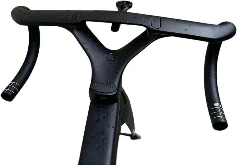 Telaio in Carbonio per Bici da Strada con Freni a Disco, Inclusi Manubrio e Accessori
