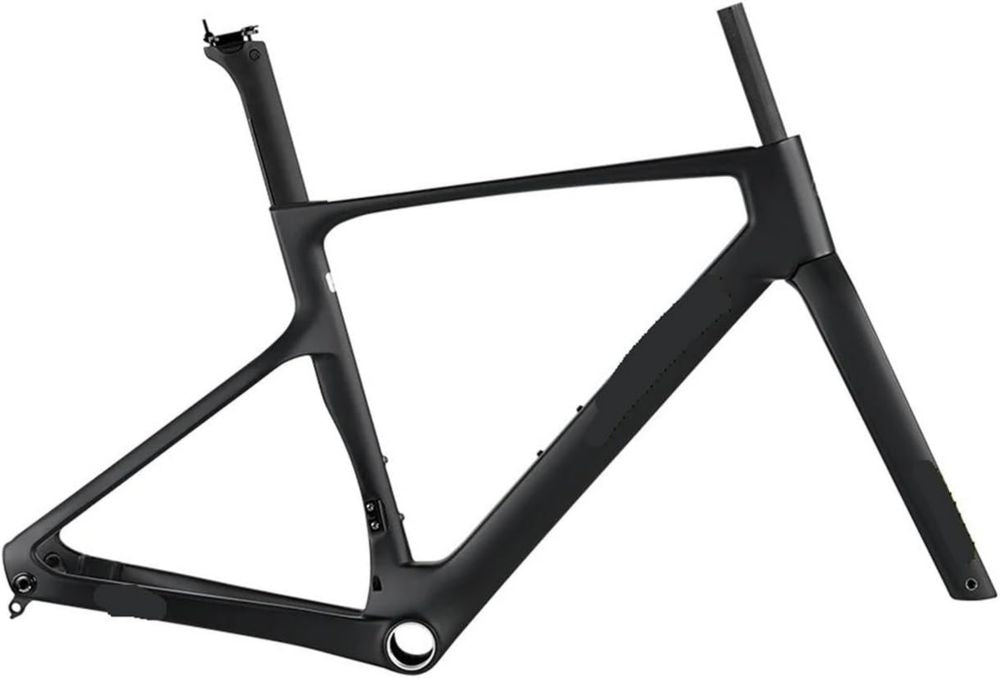Telaio Bici Corsa Ultraleggero Carbonio con Freni a Disco 700C