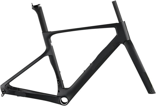 Telaio Bici Corsa Ultraleggero Carbonio con Freni a Disco 700C