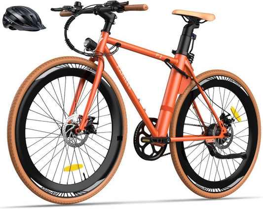 Bicicletta Elettrica Fafrees F1 700C, Motore 250W e Batteria 36V 10Ah, Autonomia 40-60KM