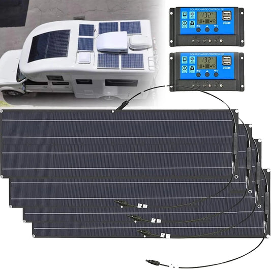 Pannello solare e modulo fotovoltaico, 200W, 400W, per campeggio e camper, 800W, 40A