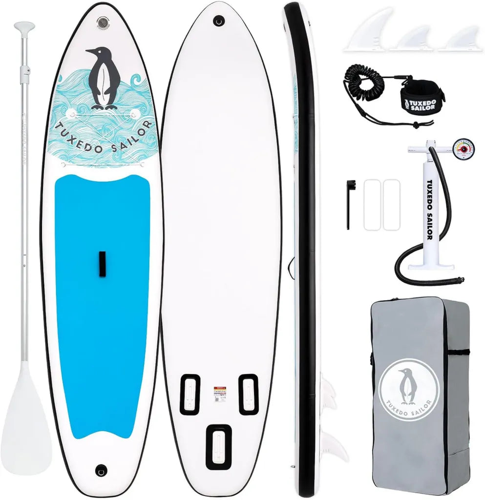 Tavola Stand Up Paddle Gonfiabile 320 cm per Adulti con Accessori, 2 Posti